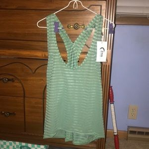 Zyia NWT Split Back Tank